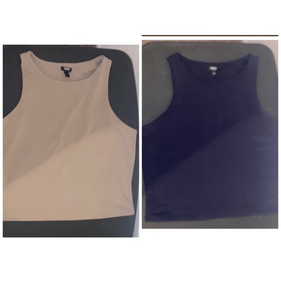 Express Contour Crop Tank (set of 2) - Picture 1 of 7